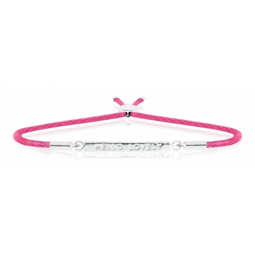MESSAGE BRACELET - Hello Lovely