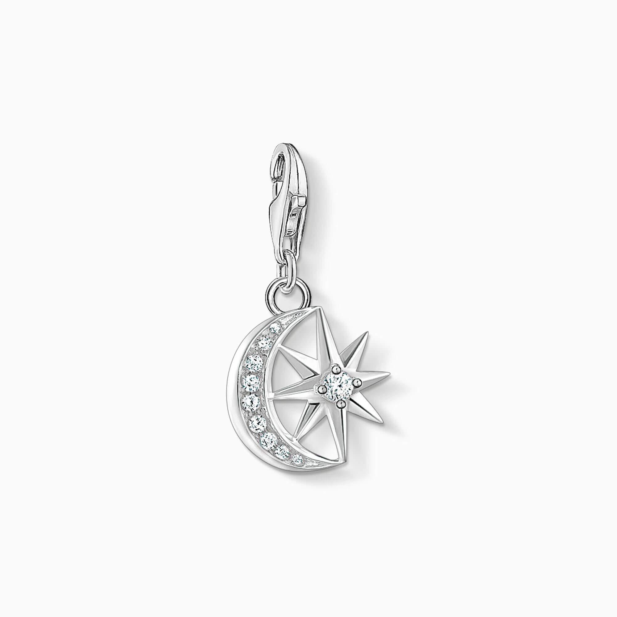 Star & Moon Charm Pendant