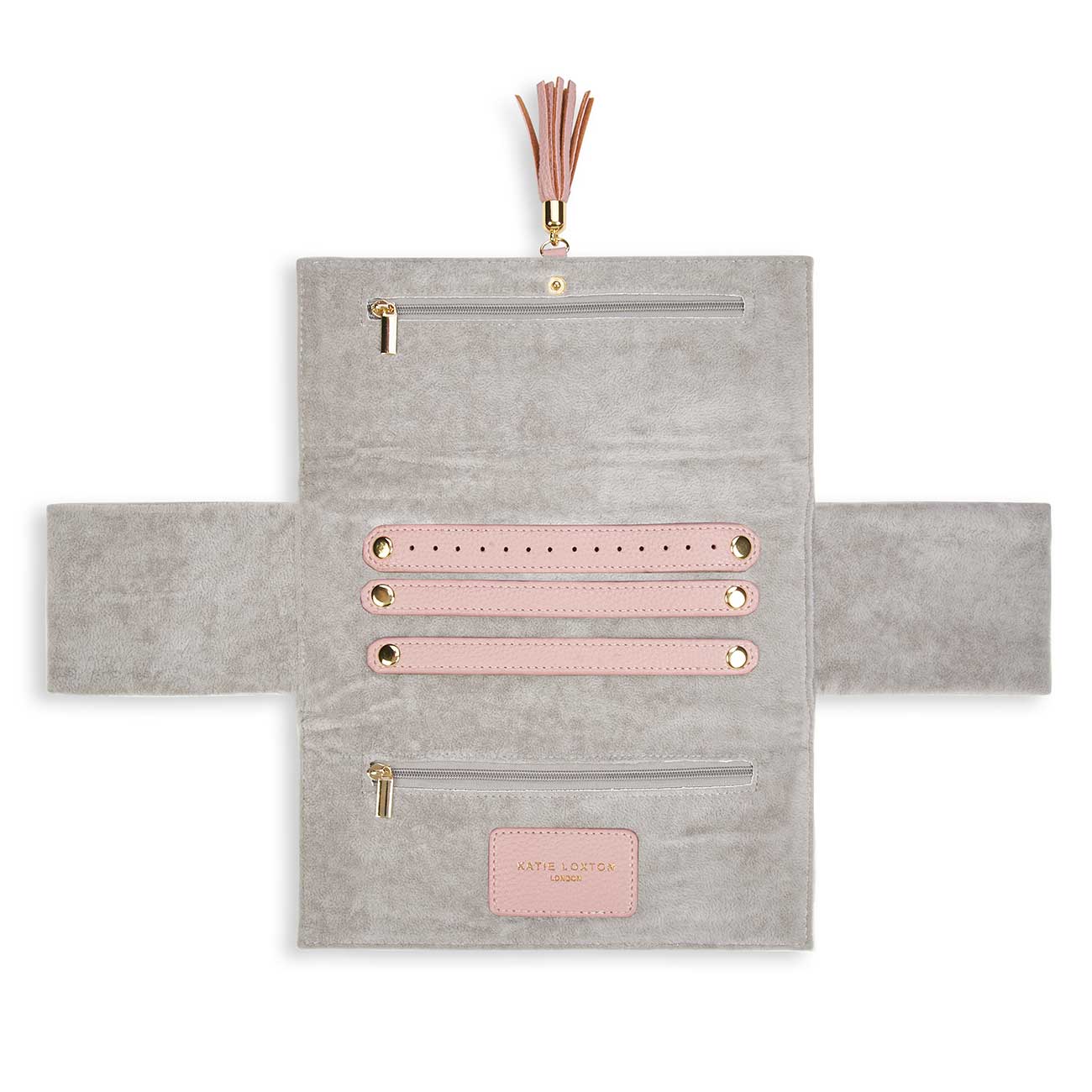 Tassel Jewellery Roll | Pretty Perfect | Blush Pink