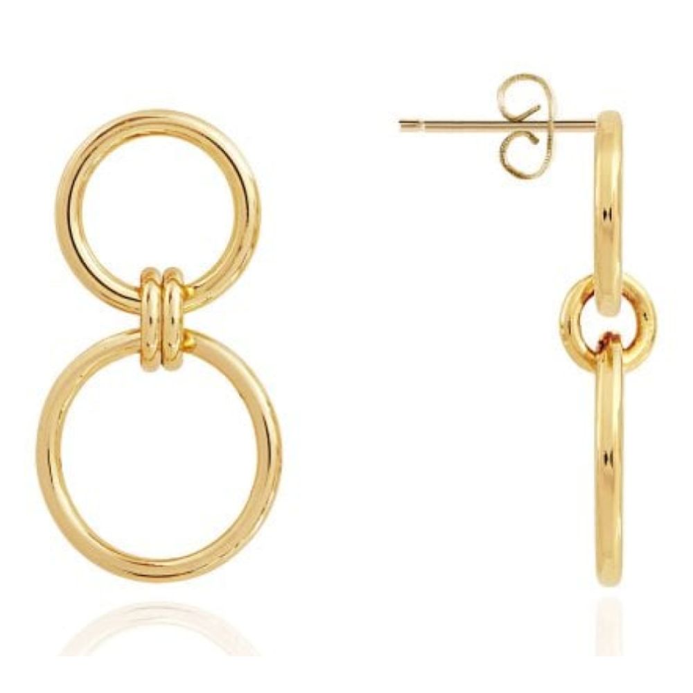 Statement Earrings | Linked Hoop | Earrings