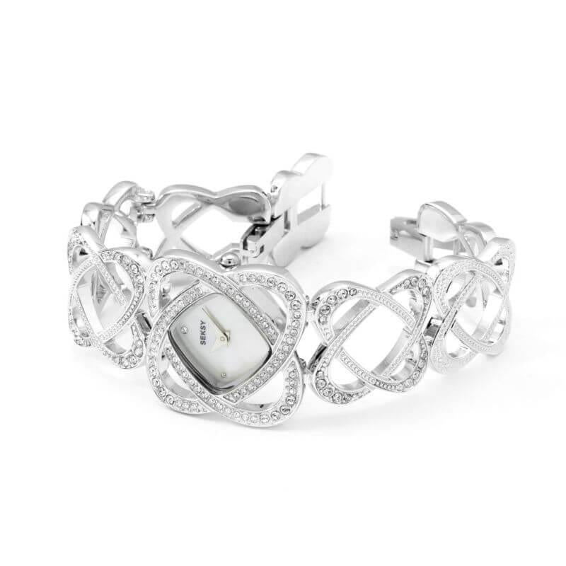 Crystal Heart Ladies Watch