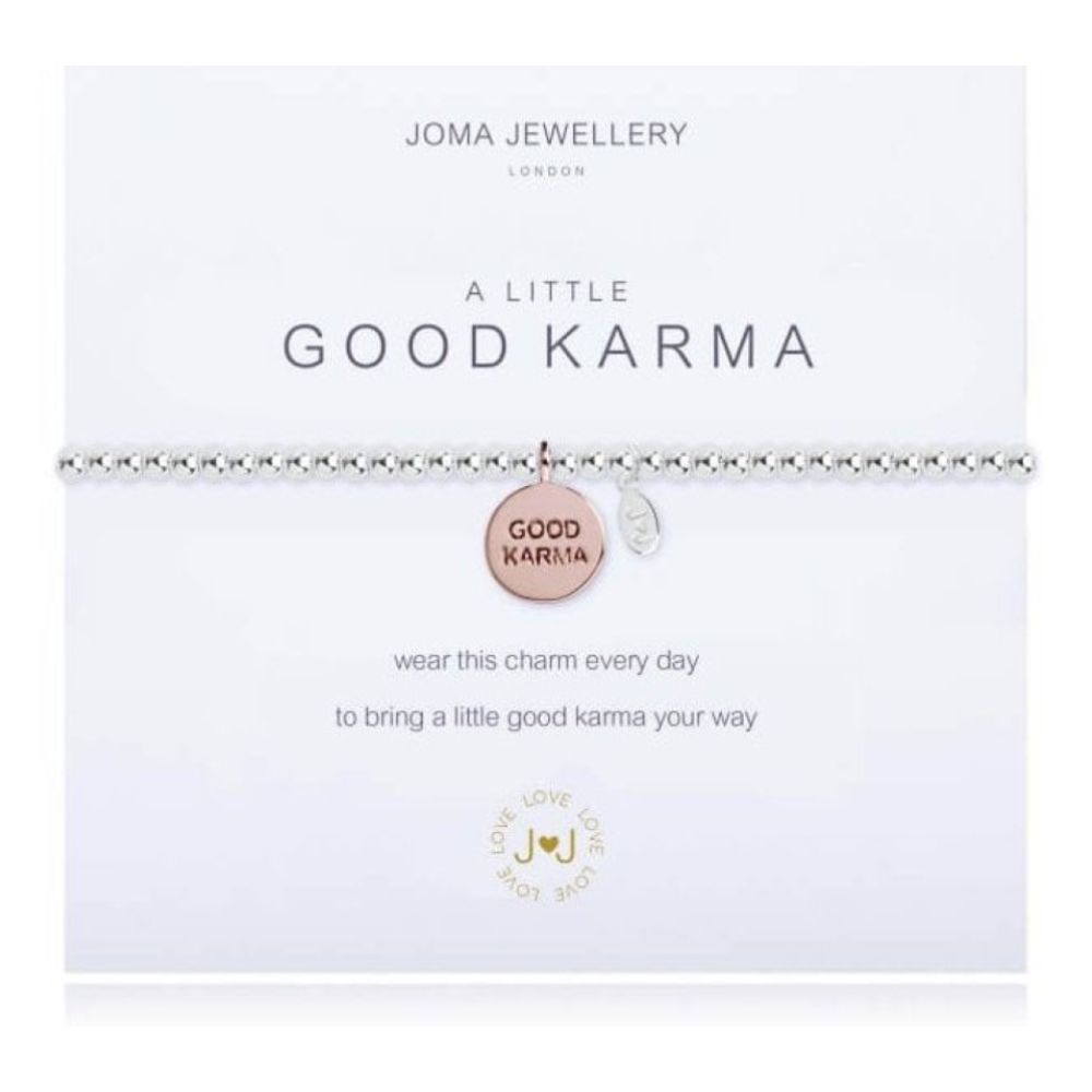 A Little 'Good Karma' Bracelet