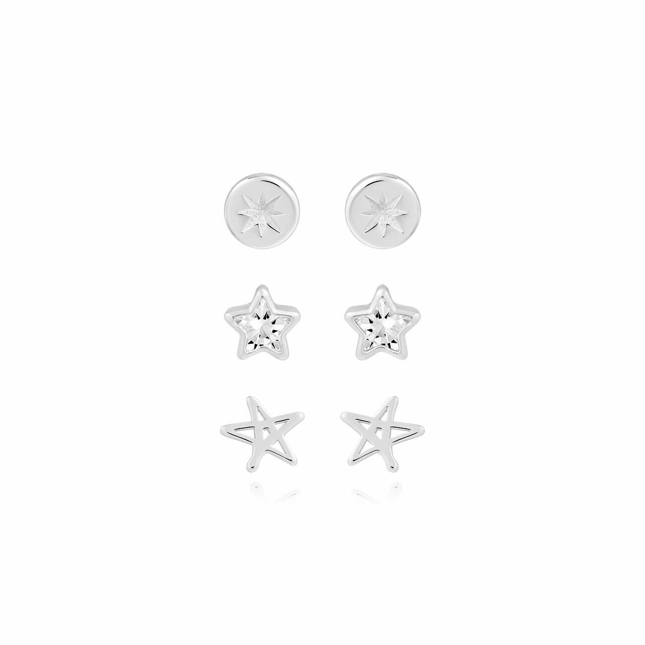 Occasion Earring Box | Super Sister | Silver | Set Of 3 Earrings