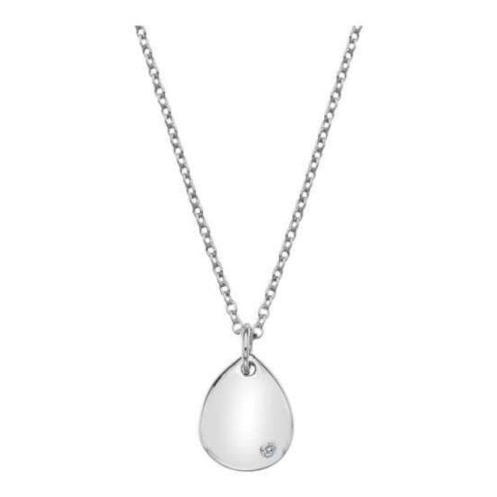 Thoughtful Teardrop Pendant