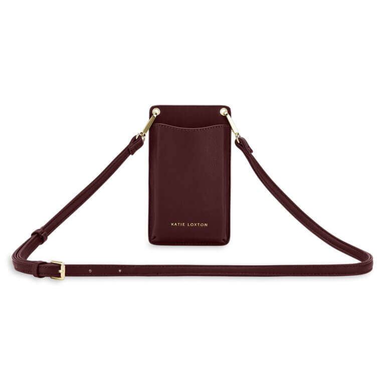 Bea Cell Bag | Plum | 18cm X 10.5cm X 1.5cm