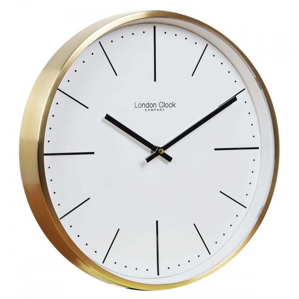 Gold Case Wall Clock