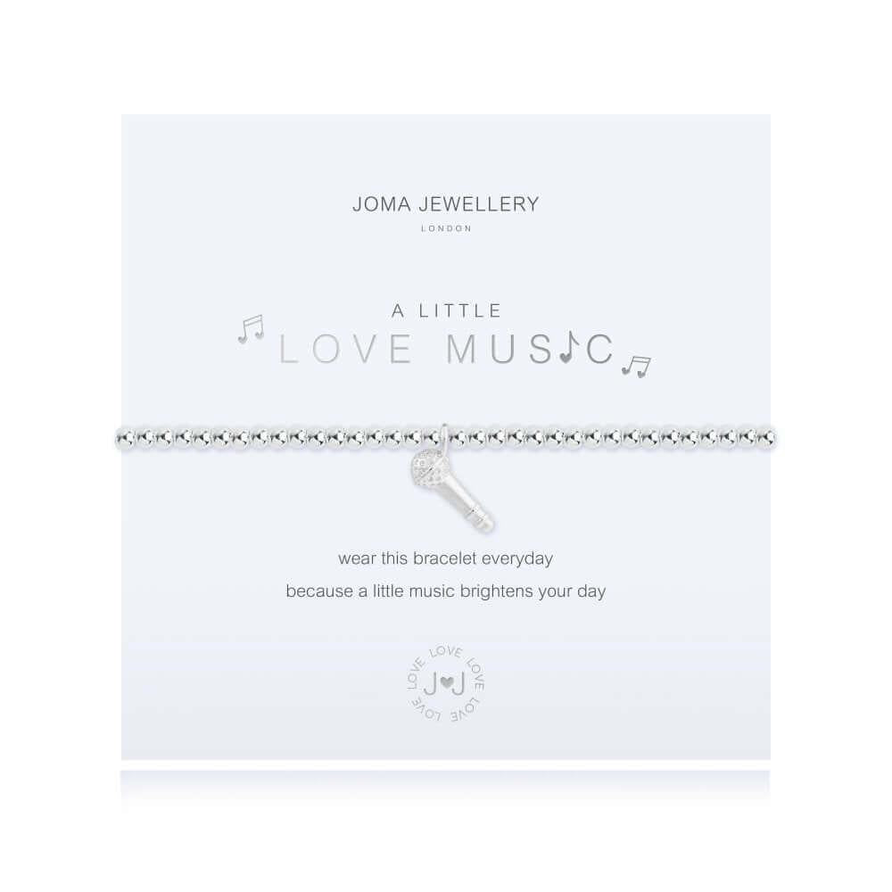 A Little Love Music Silver Bracelet