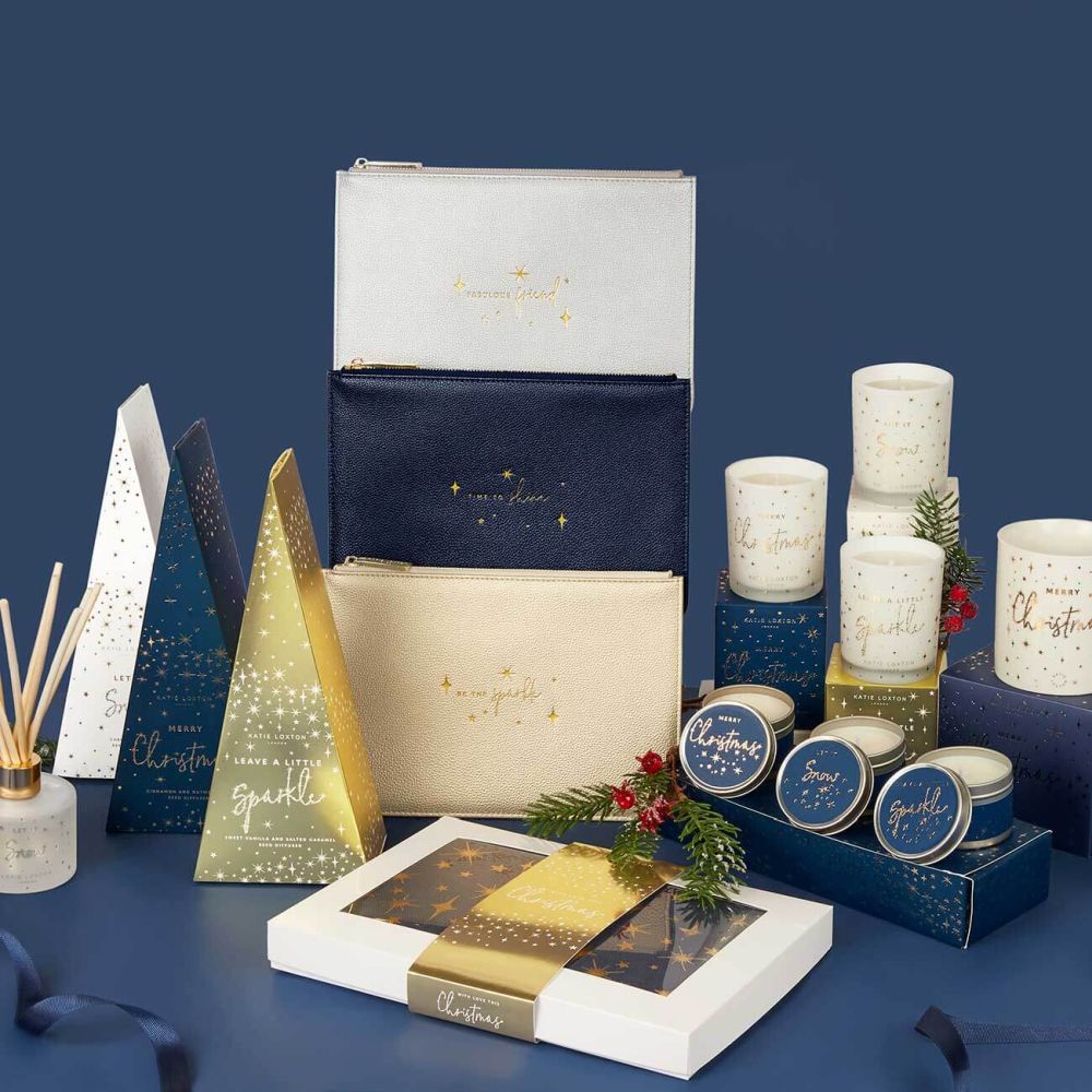 Perfect Pouch | Time To Shine | Metallic Navy