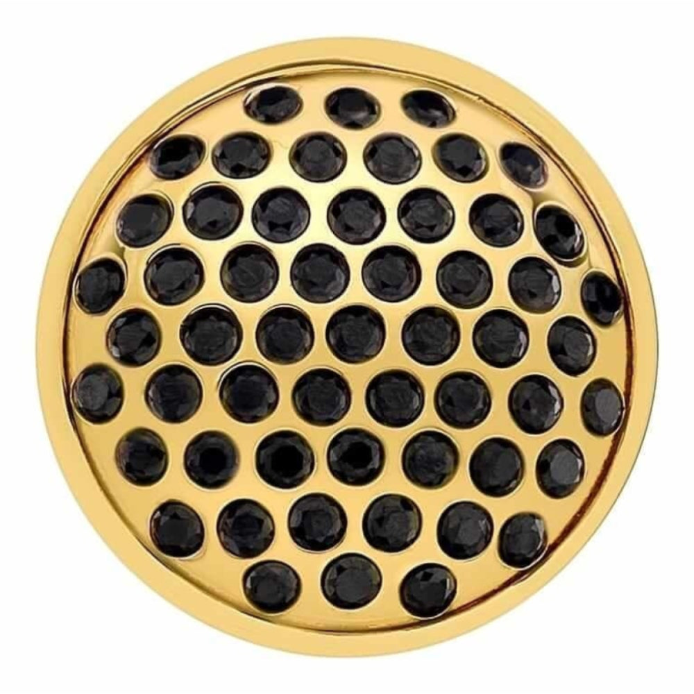 Yellow Gold Plate Alveare - 25mm