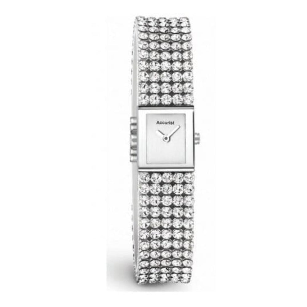 Crystalised Ladies Strap Watch