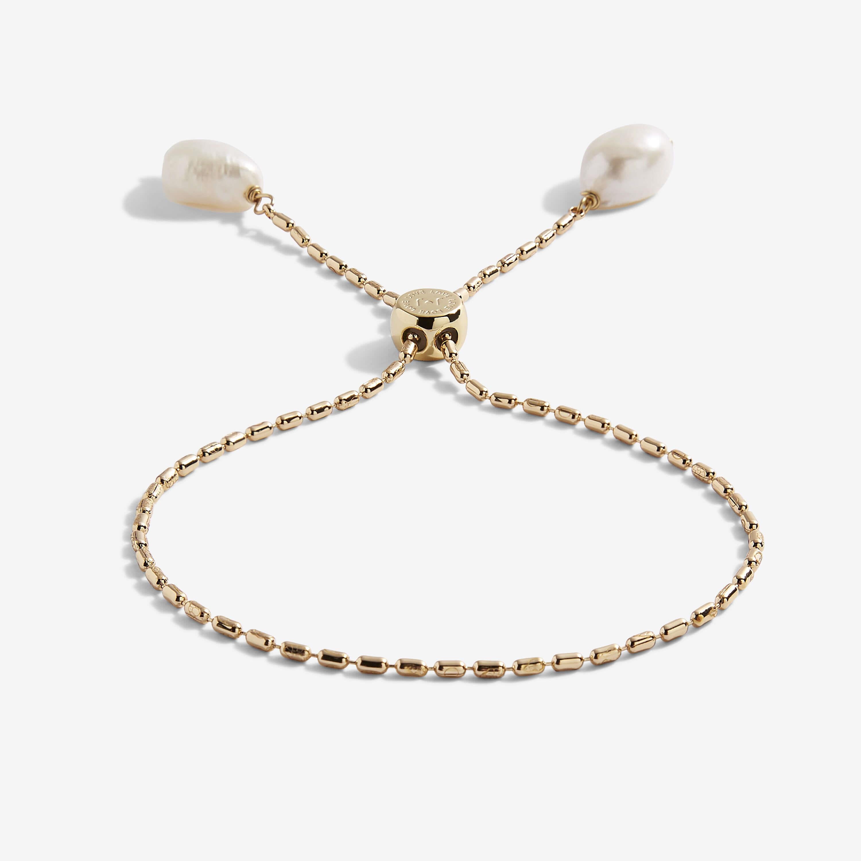 Riviera Baroque Pearl Gold Bracelet