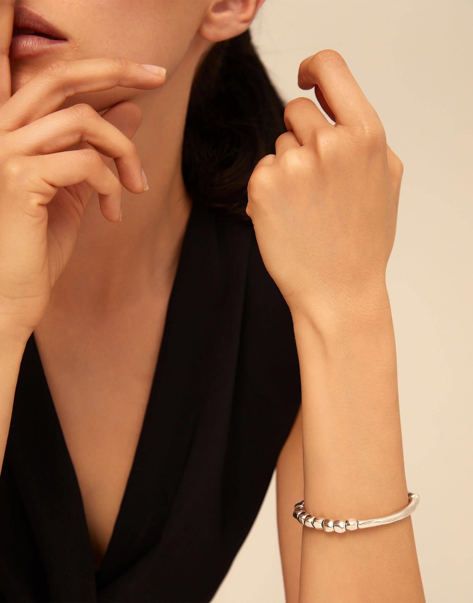 Travesia Silver Plated Bracelet
