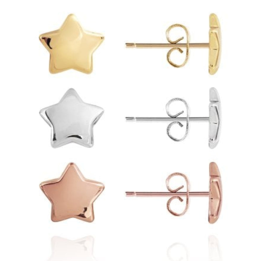 Florence | Set Of 3 Star Earrings