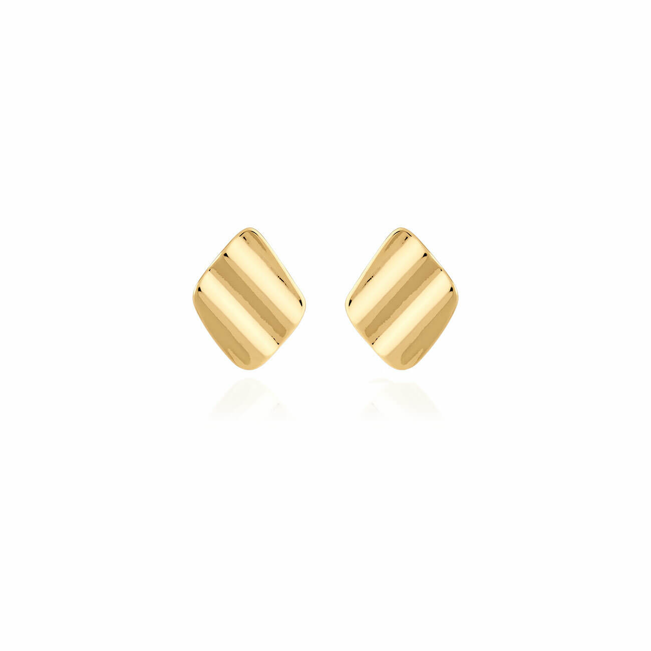 Amara | Gold Ripple | Earrings