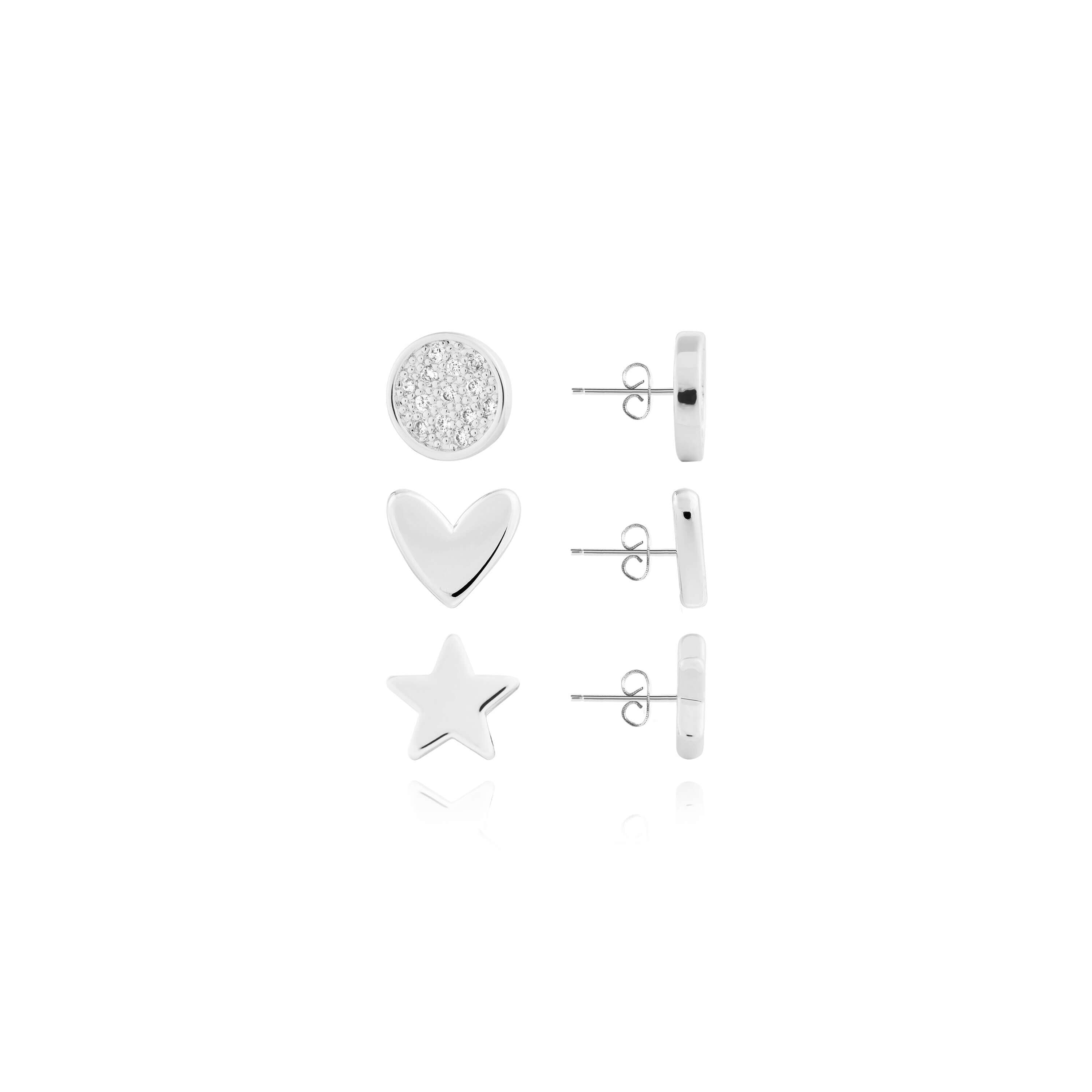 Occasion Earring Box | Amazing Auntie | Silver | Earrings | Set Of 3 Earrings