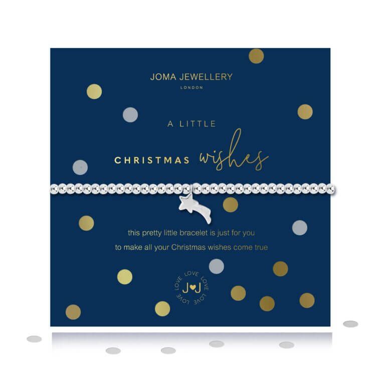 Confetti A Little | Christmas Wishes | Silver | Bracelet | 17.5cm Stretch