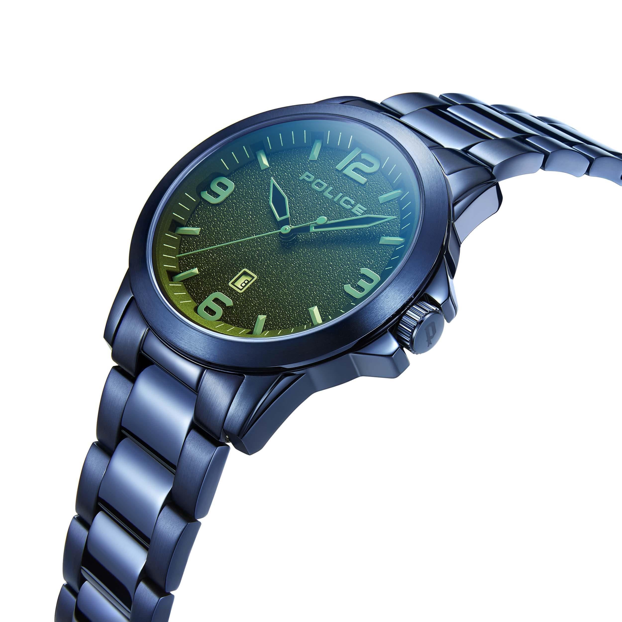 CLIFF Matt Blue Bracelet Strap Watch