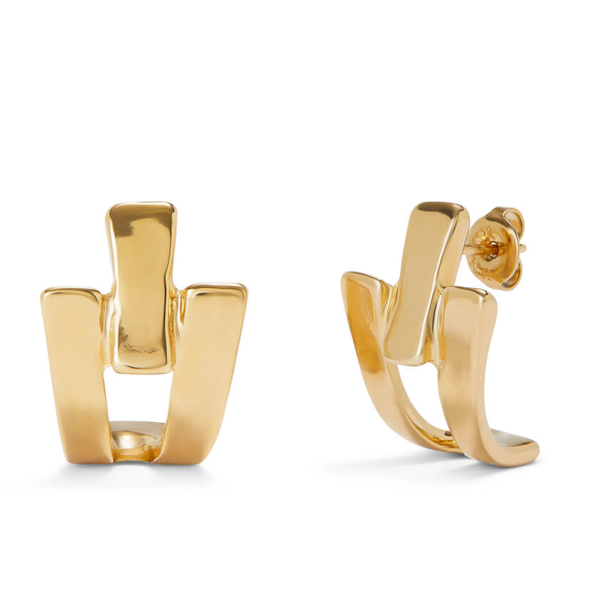 Ser Original 18k Gold Plated Earrings