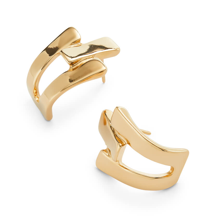 Ser Original 18k Gold Plated Earrings