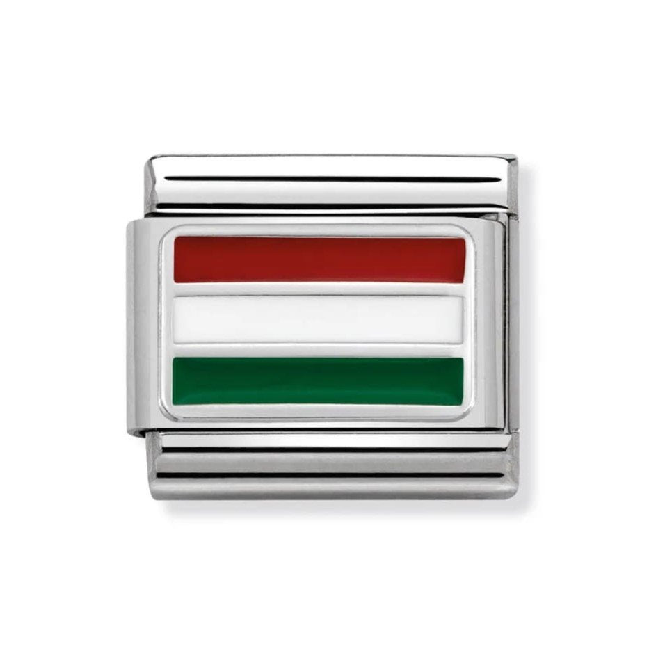 Composable Classic Hungary Link In Enamel & 925 Silver