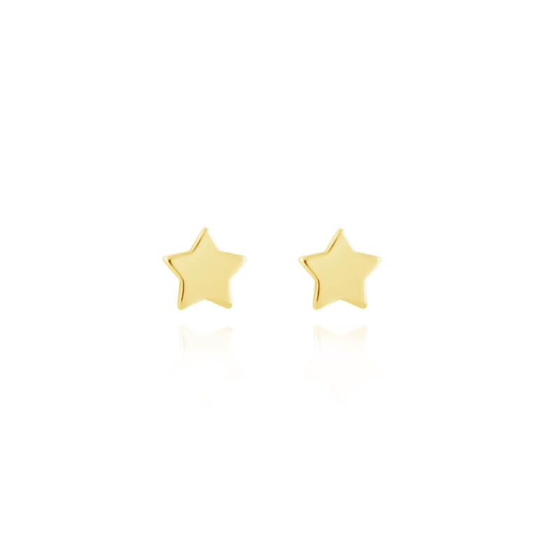 A Little | Birthday Girl | Gold | Earrings