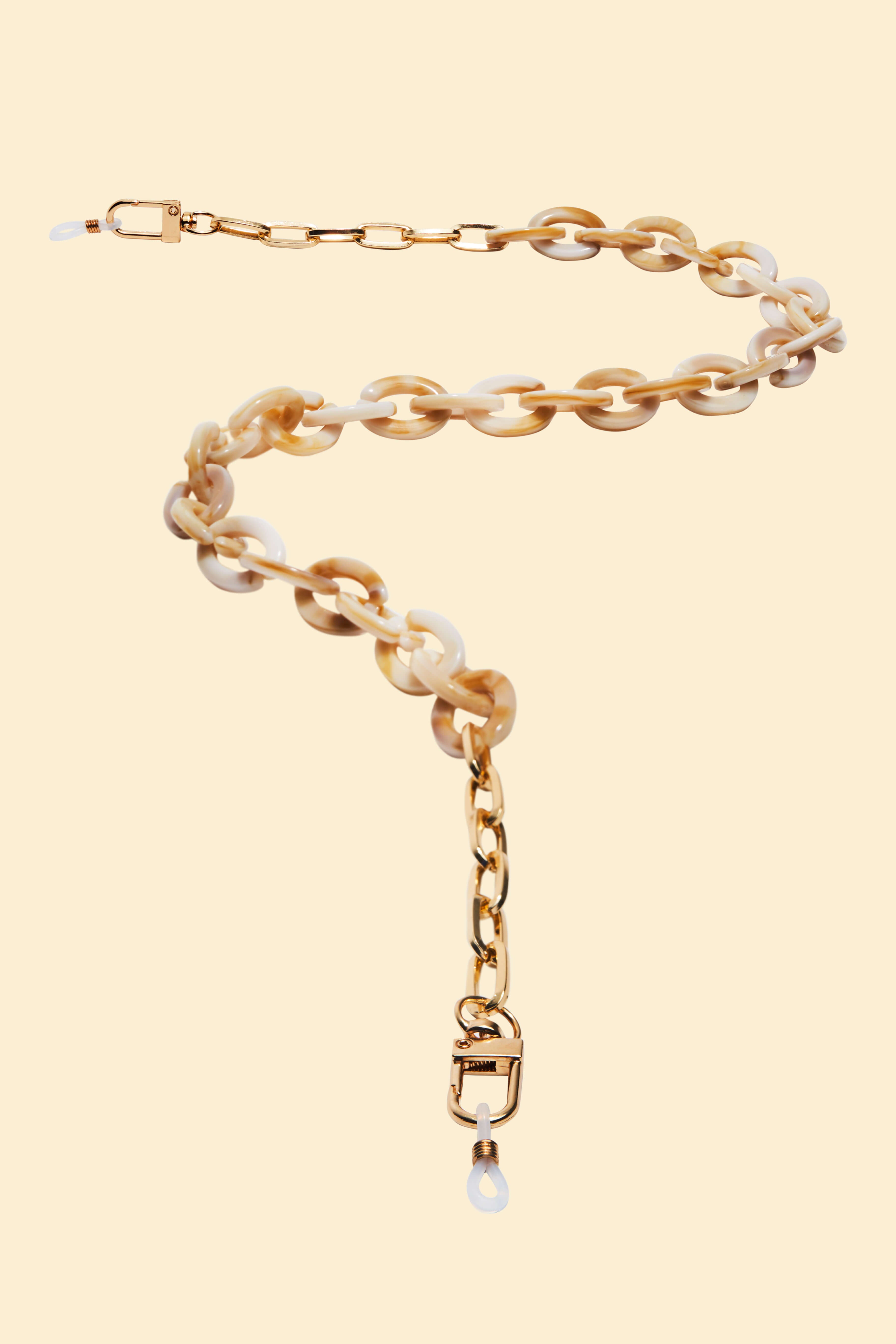 Sunglasses Chain - Block Taupe