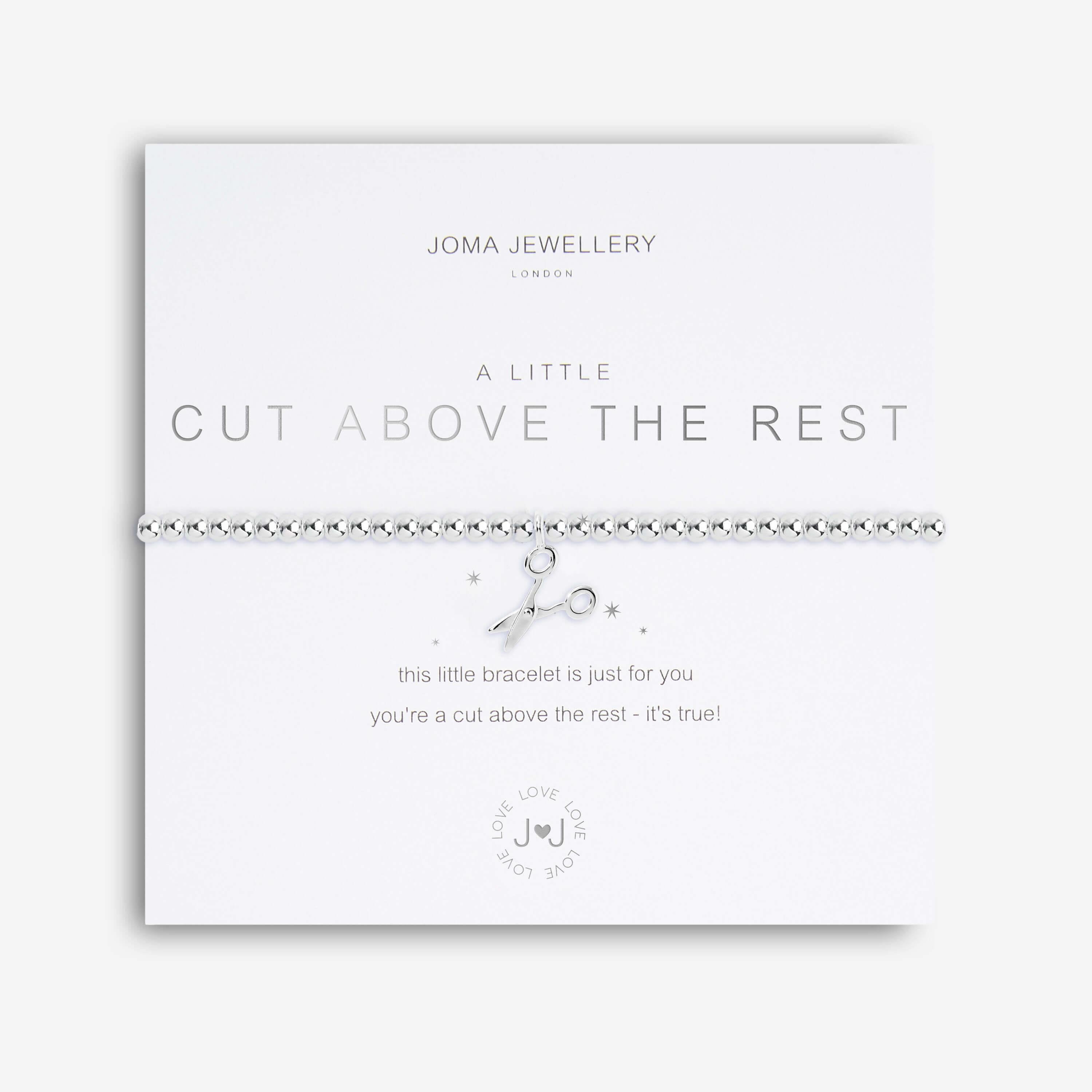 A Little | Cut Above The Rest | Silver | Bracelet | 17.5cm Stretch