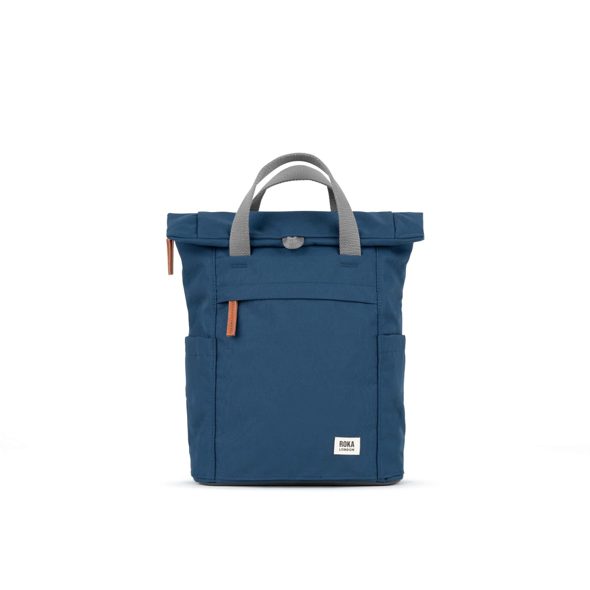 Finchley A Deep Blue Small Recycled Canvas