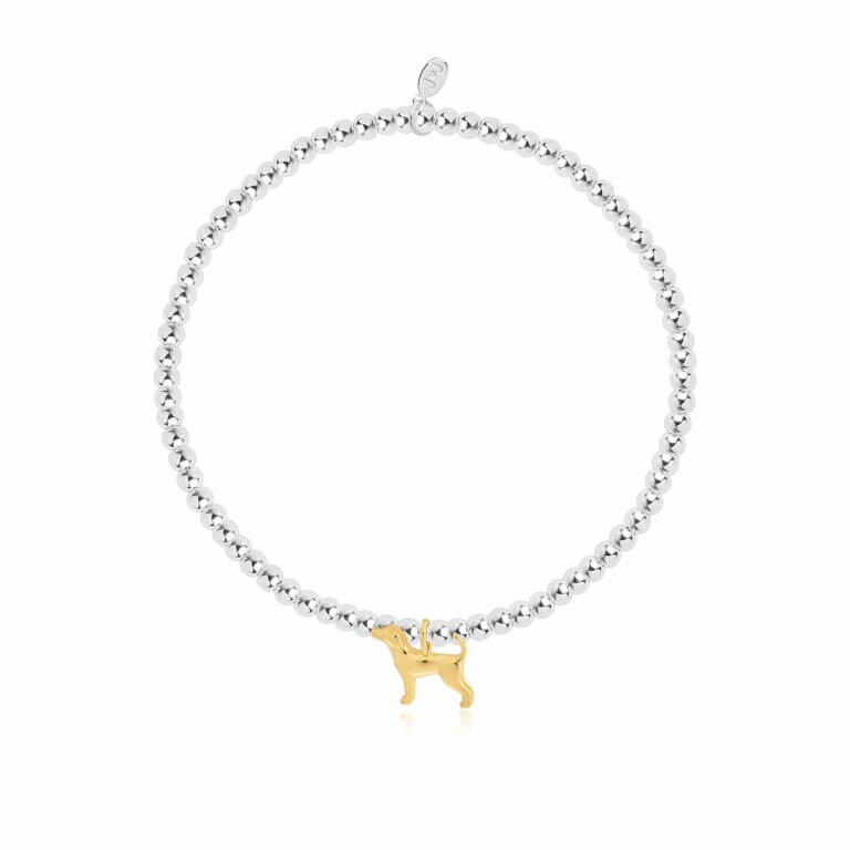 A Little Labradorable Bracelet- Silver & Gold