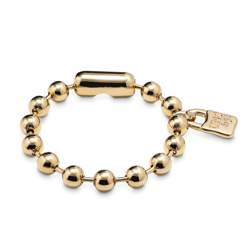 18k Gold Plated Beads Bracelet
