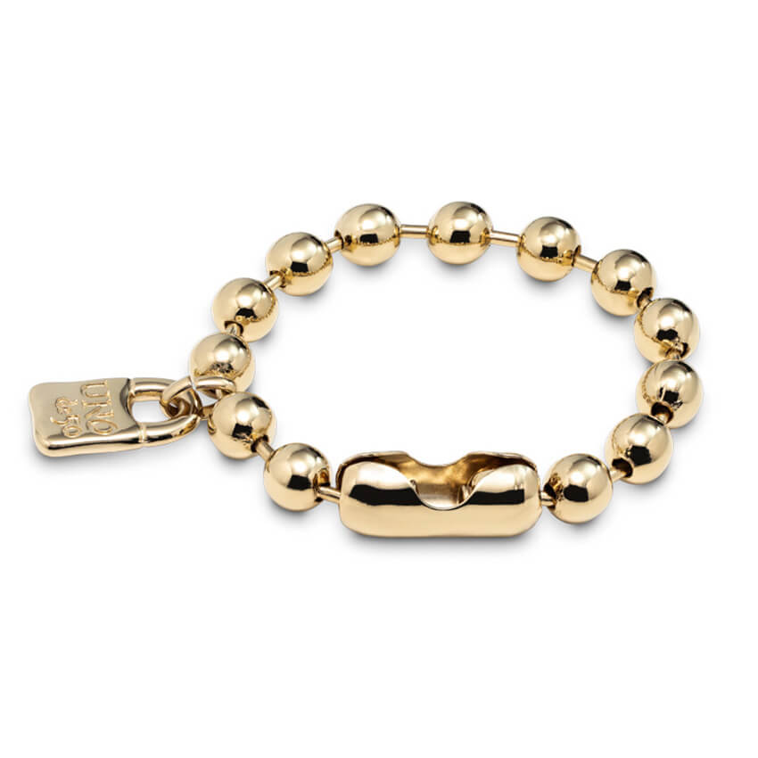 18k Gold Plated Beads Bracelet