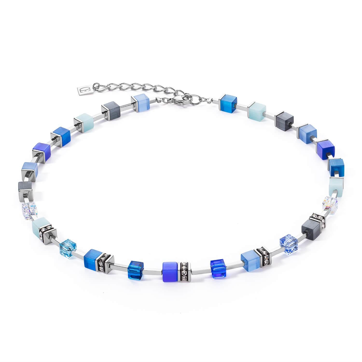GeoCUBE Iconic Pure Necklace In Blue