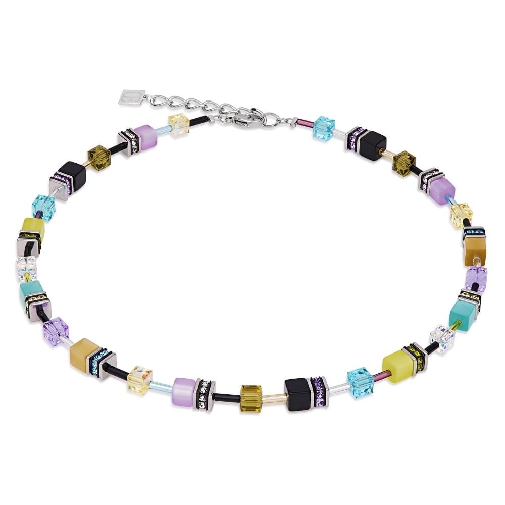 Ladies' Multicolour Vintage Necklace With Swarovski Elements
