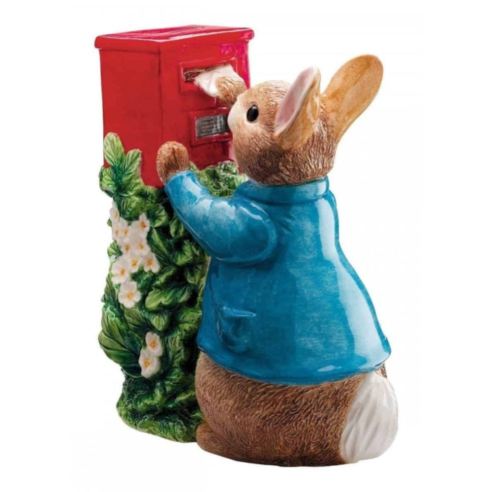 Peter Posting Letter Money Bank