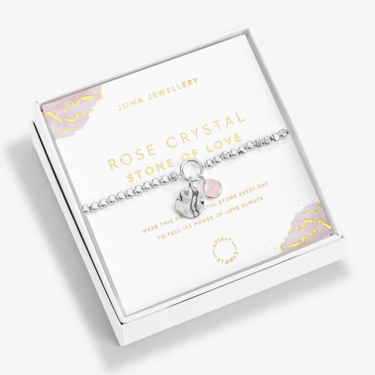 Spirit Stones Rose Crystal Bracelet