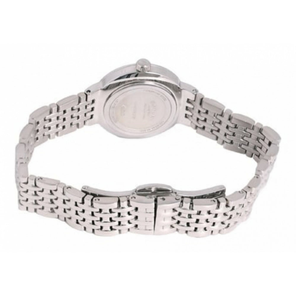 Stainless Steel Mother Of Pearl Ladies Wristwatch