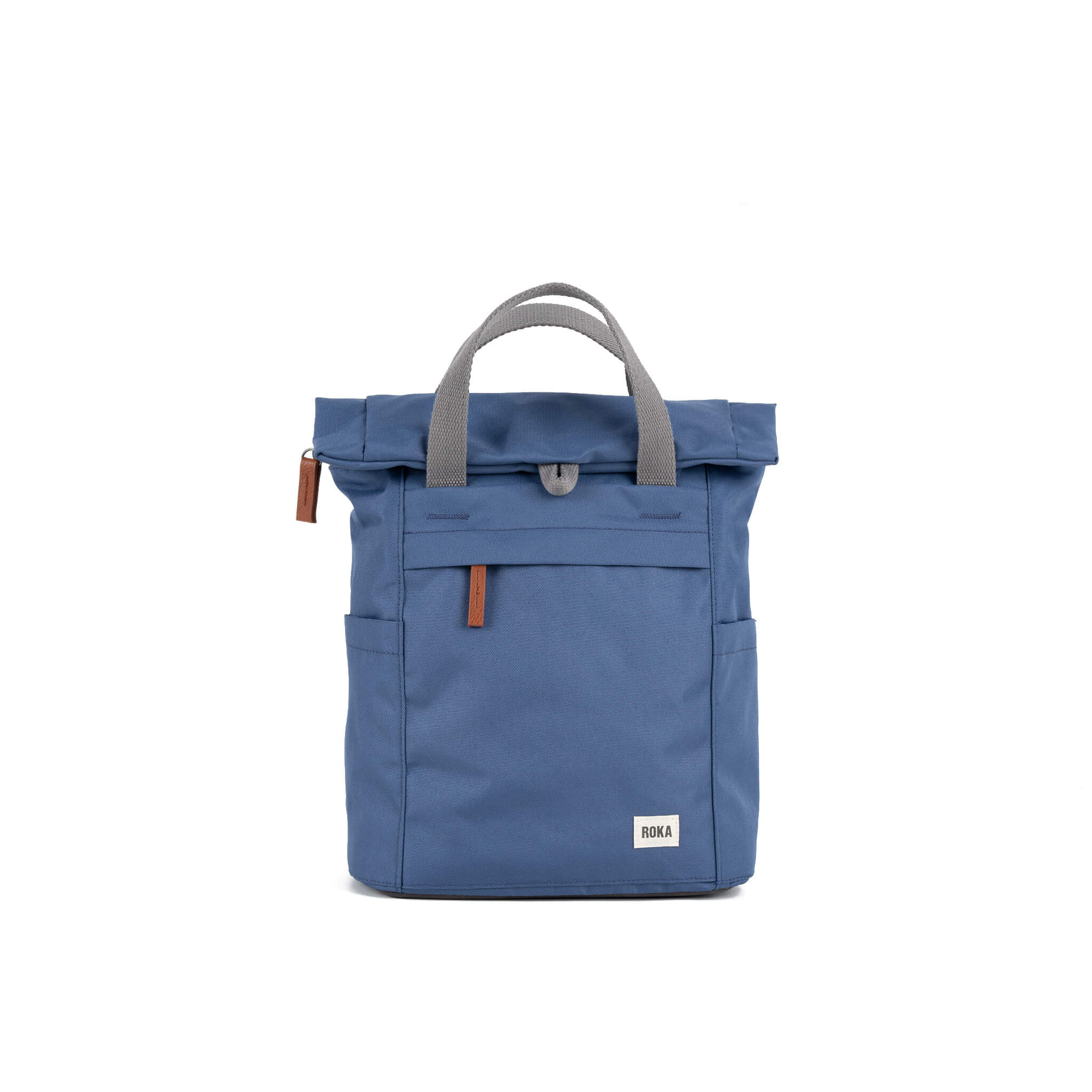 Finchley A Small Sustainable Canvas Burnt Blue