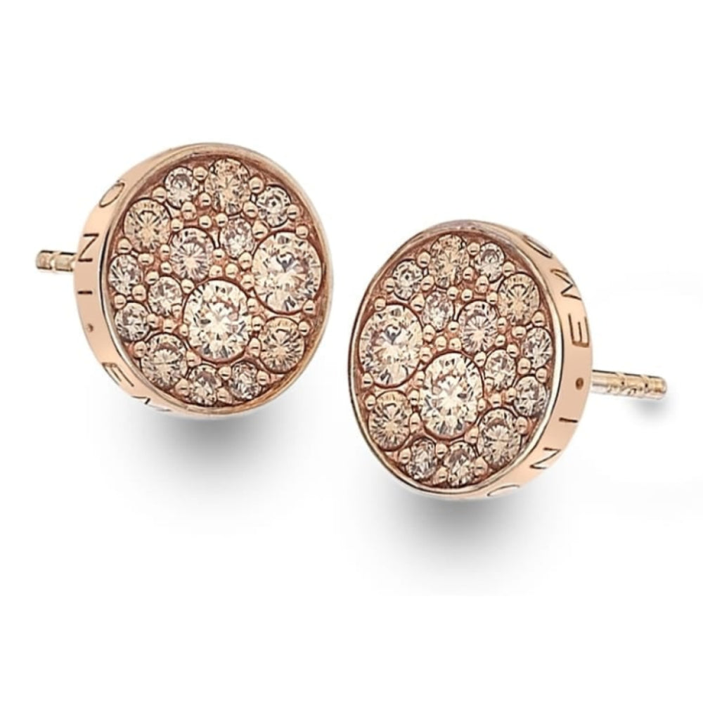 Rose Gold Loyalty Earrings