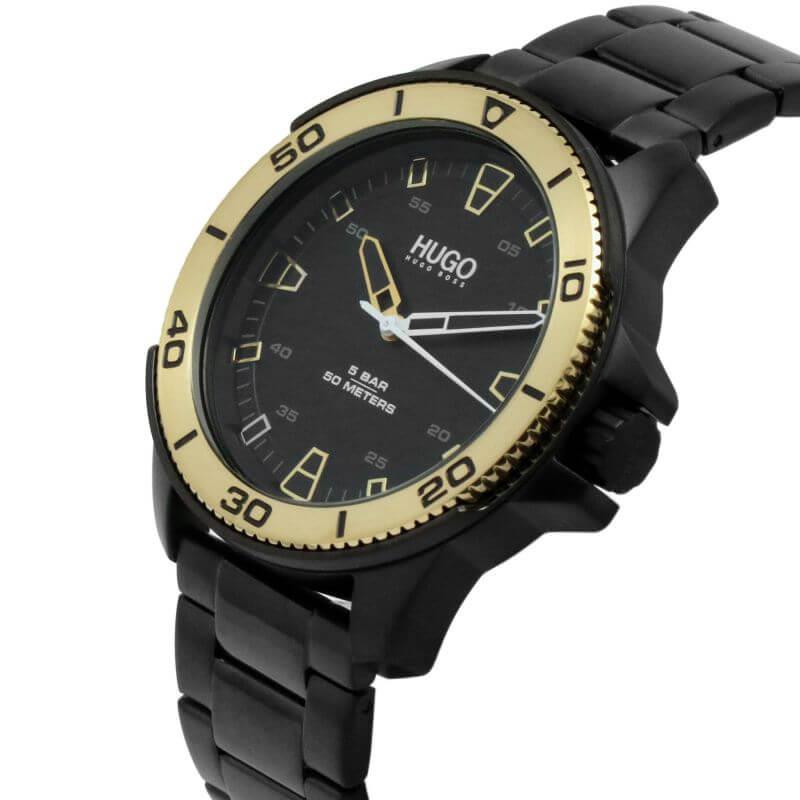 STREETDIVER Black Stainless Steel Gents Watch