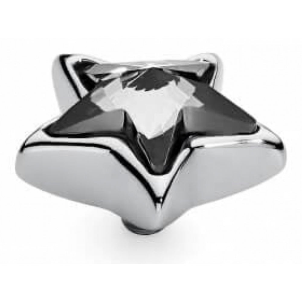 Famosa Crystal Stainless Steel Stellar 13mm Ring Top