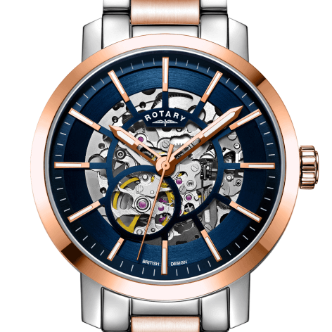 Gents Two Tone Bracelet Automatic Watch