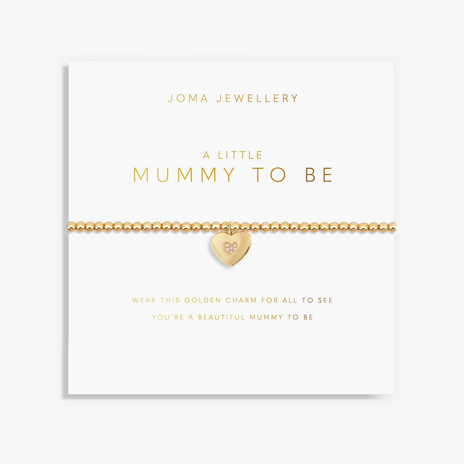 Golden Glow A Little 'Mummy To Be' Bracelet