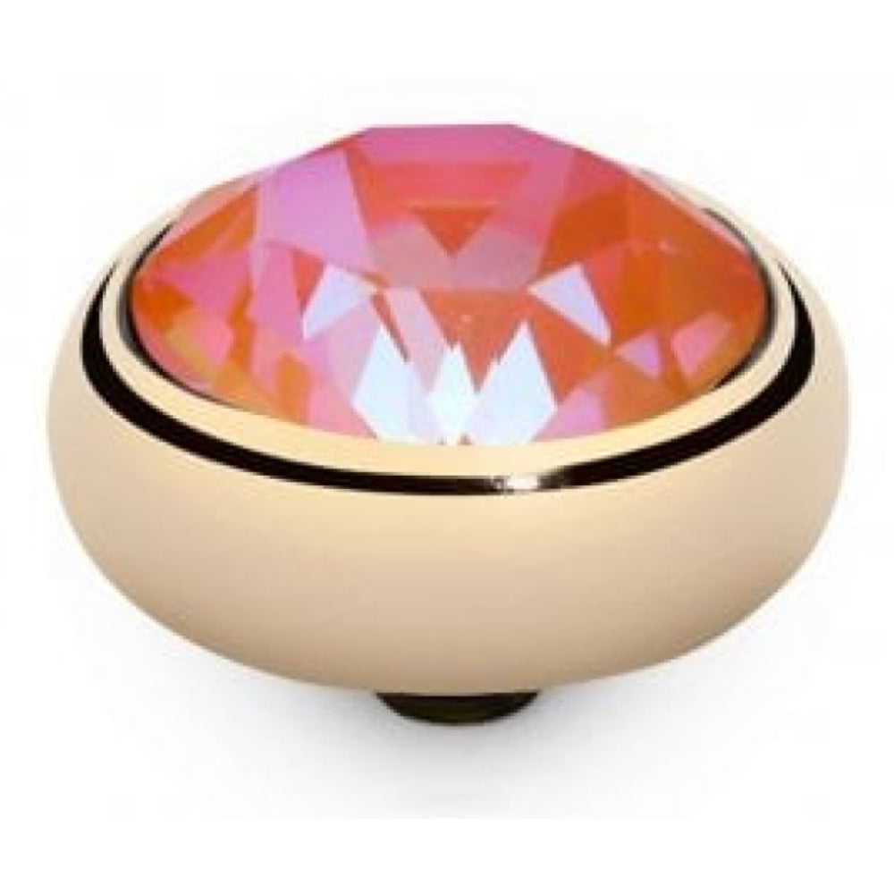 Orange Glow Delite Crystal Interchangeable Top Sesto (G/P)
