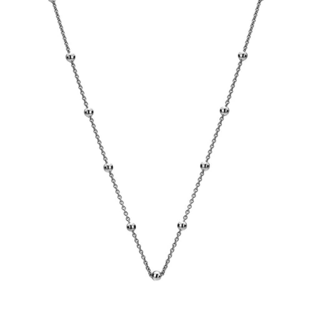 Sterling Silver Intermittent Bead Chain - 30"