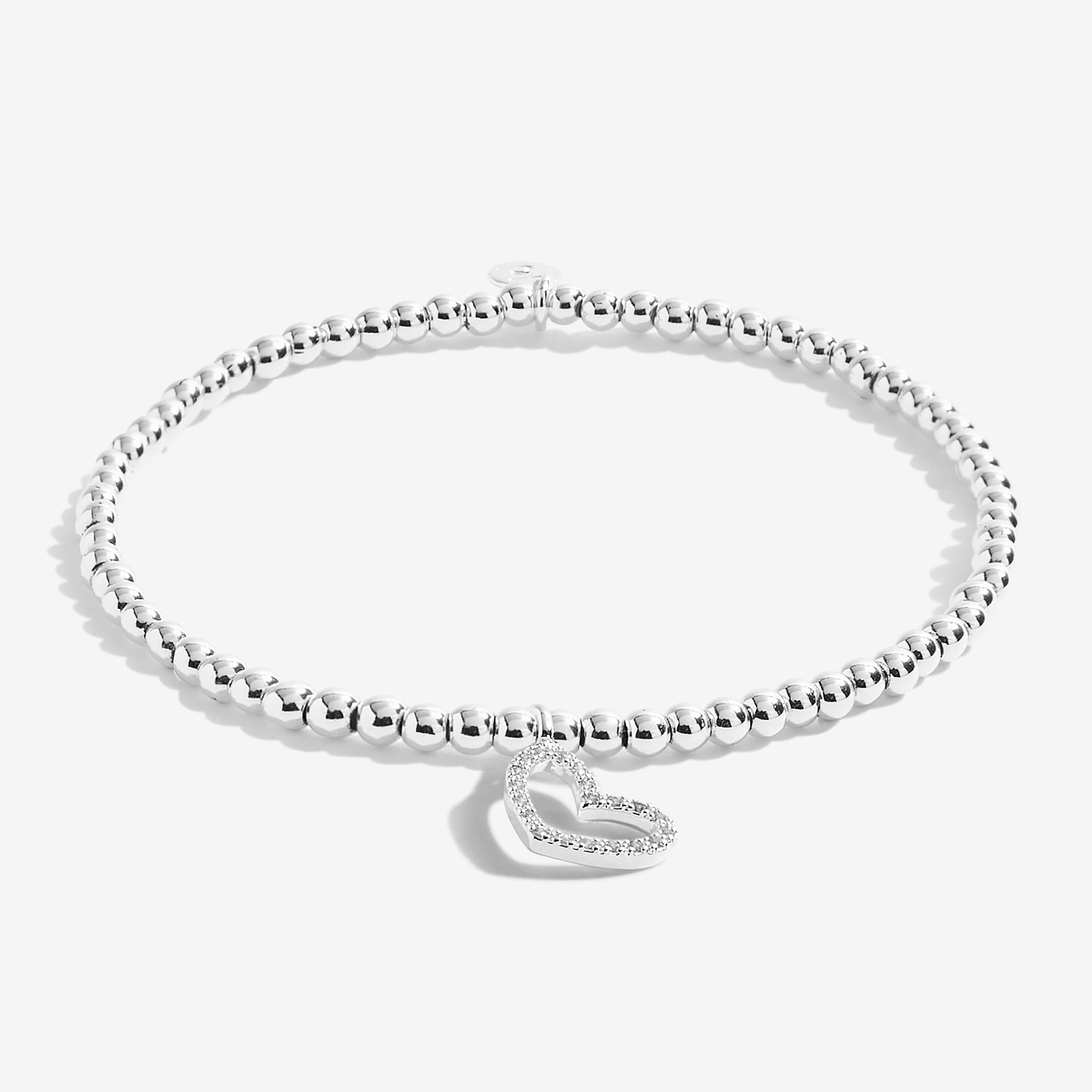 A Little | Fabulous Forty | Silver | Bracelet | 17.5cm Stretch