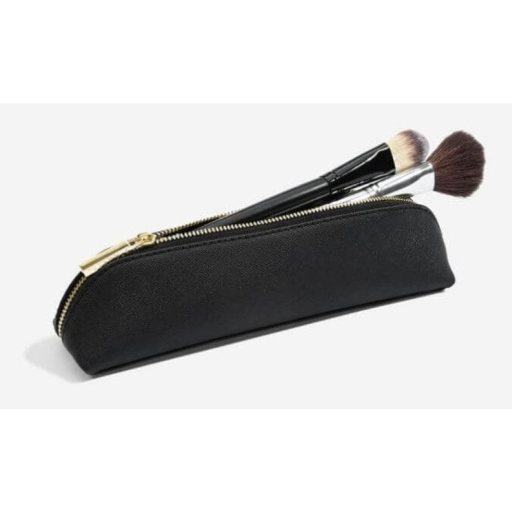 Black Makeup Brush Case