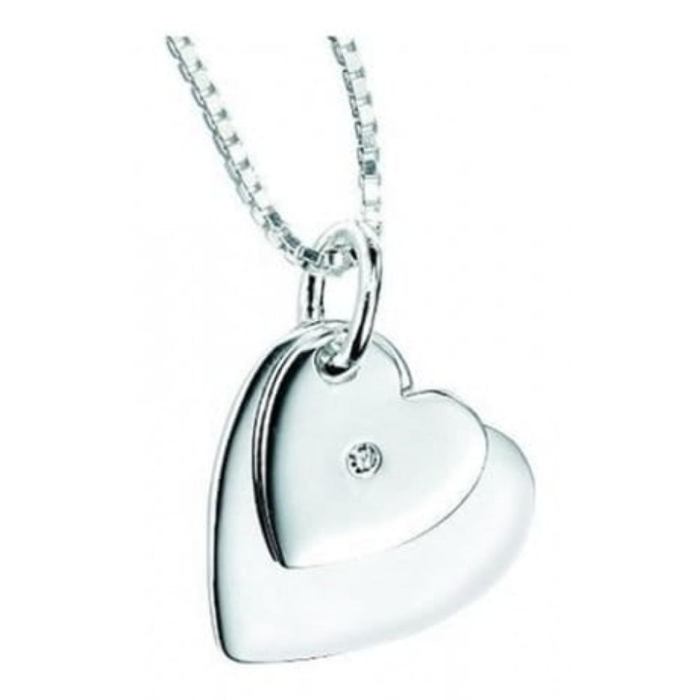 Sterling Silver Heart Necklace