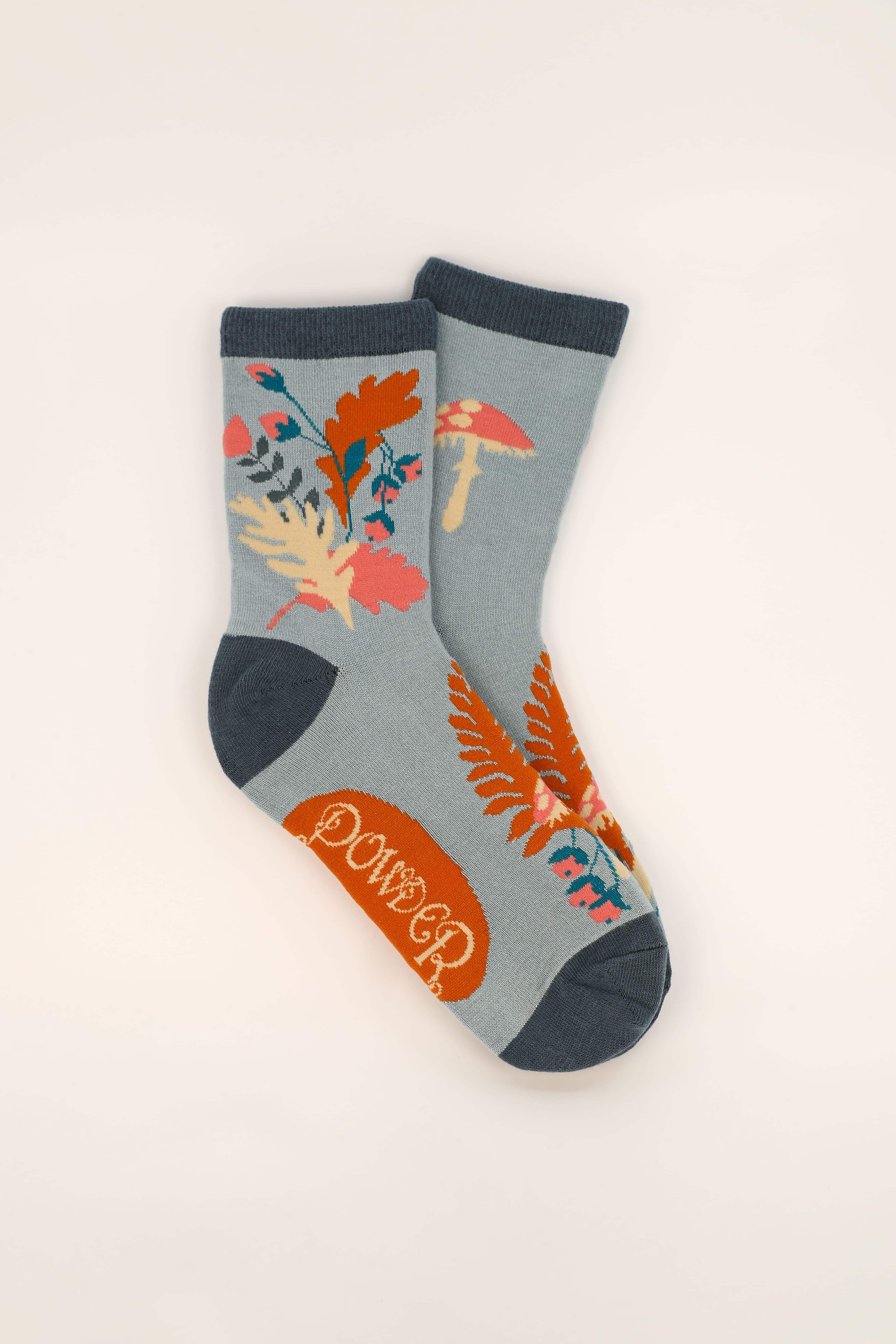 Foraging Ankle Socks - Ice