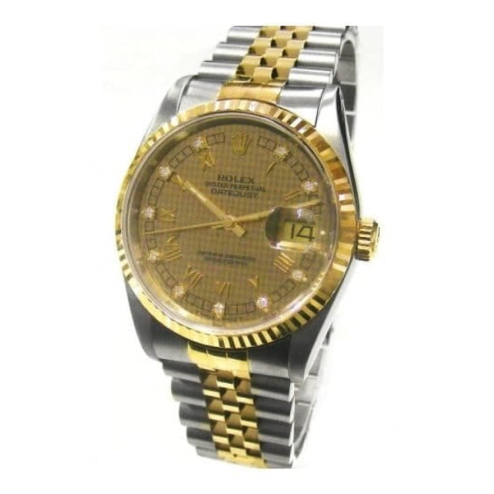 Pre Owned Two Tone Oyster Perpetual Date Just Watch