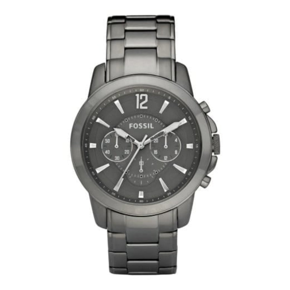 Gents Grant Grey IP Stainless Steel Watch